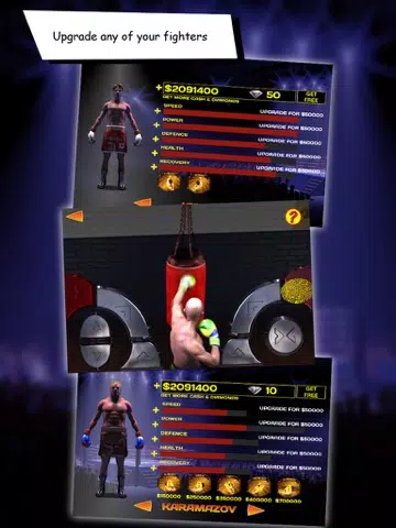 Capturas de tela do International Boxing Champions iPad 