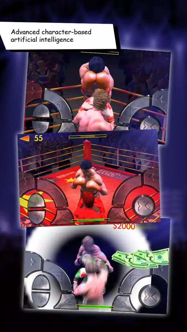 Capturas de tela do International Boxing Champions
