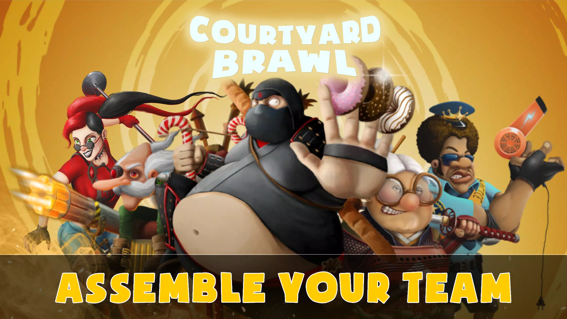 Courtyard Brawl Screenshots