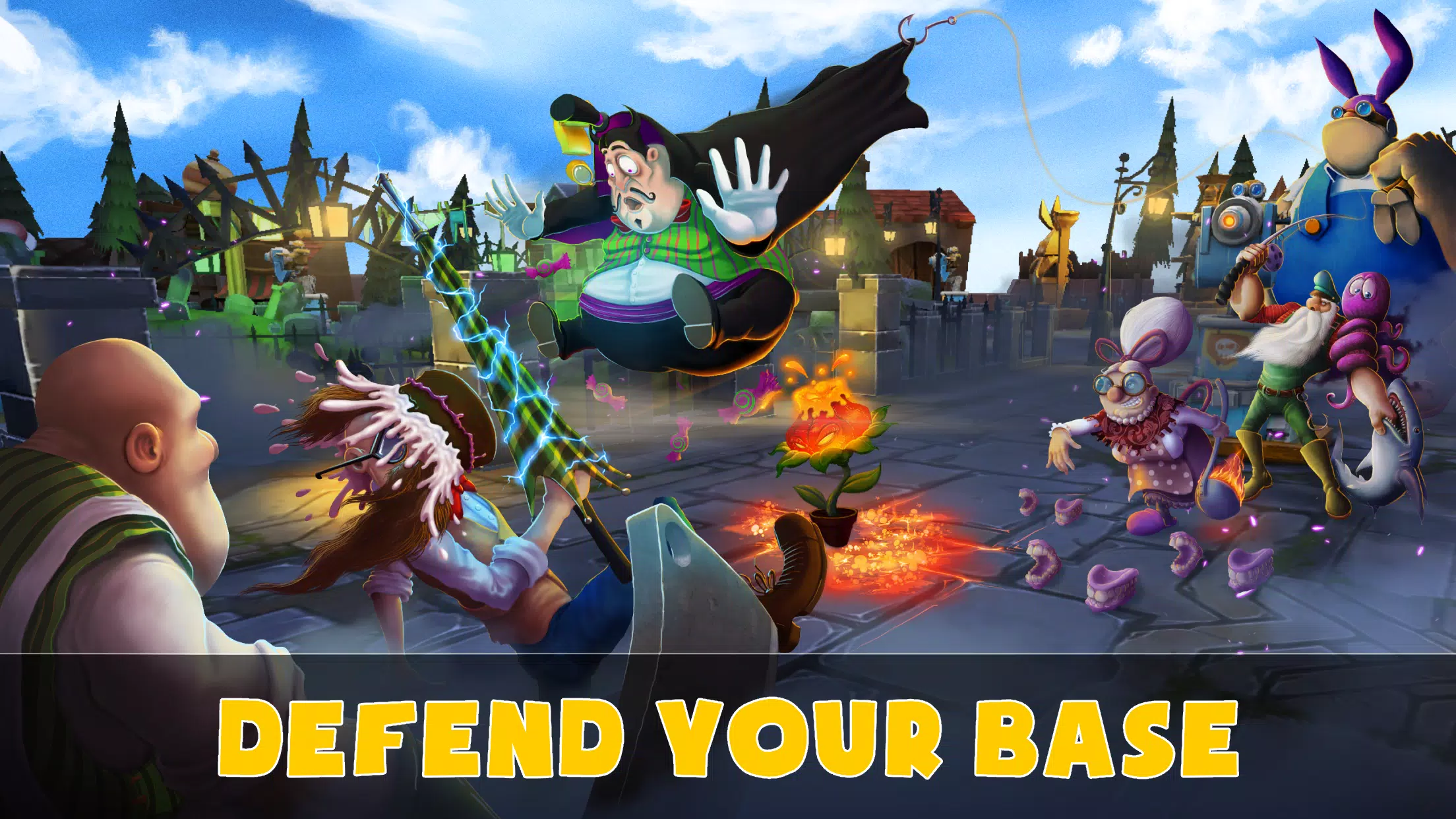 Courtyard Brawl Screenshots