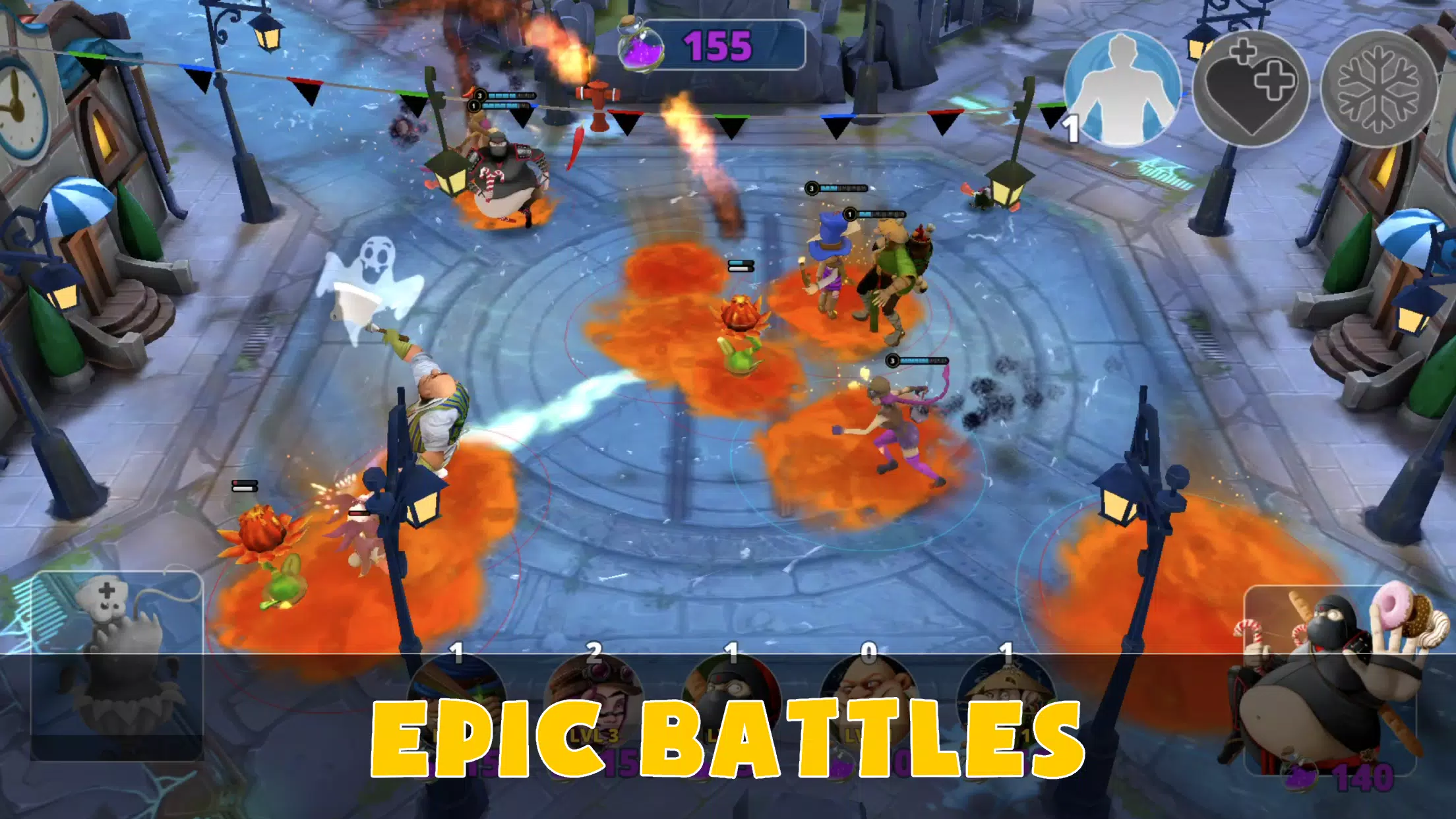 Courtyard Brawl Screenshots