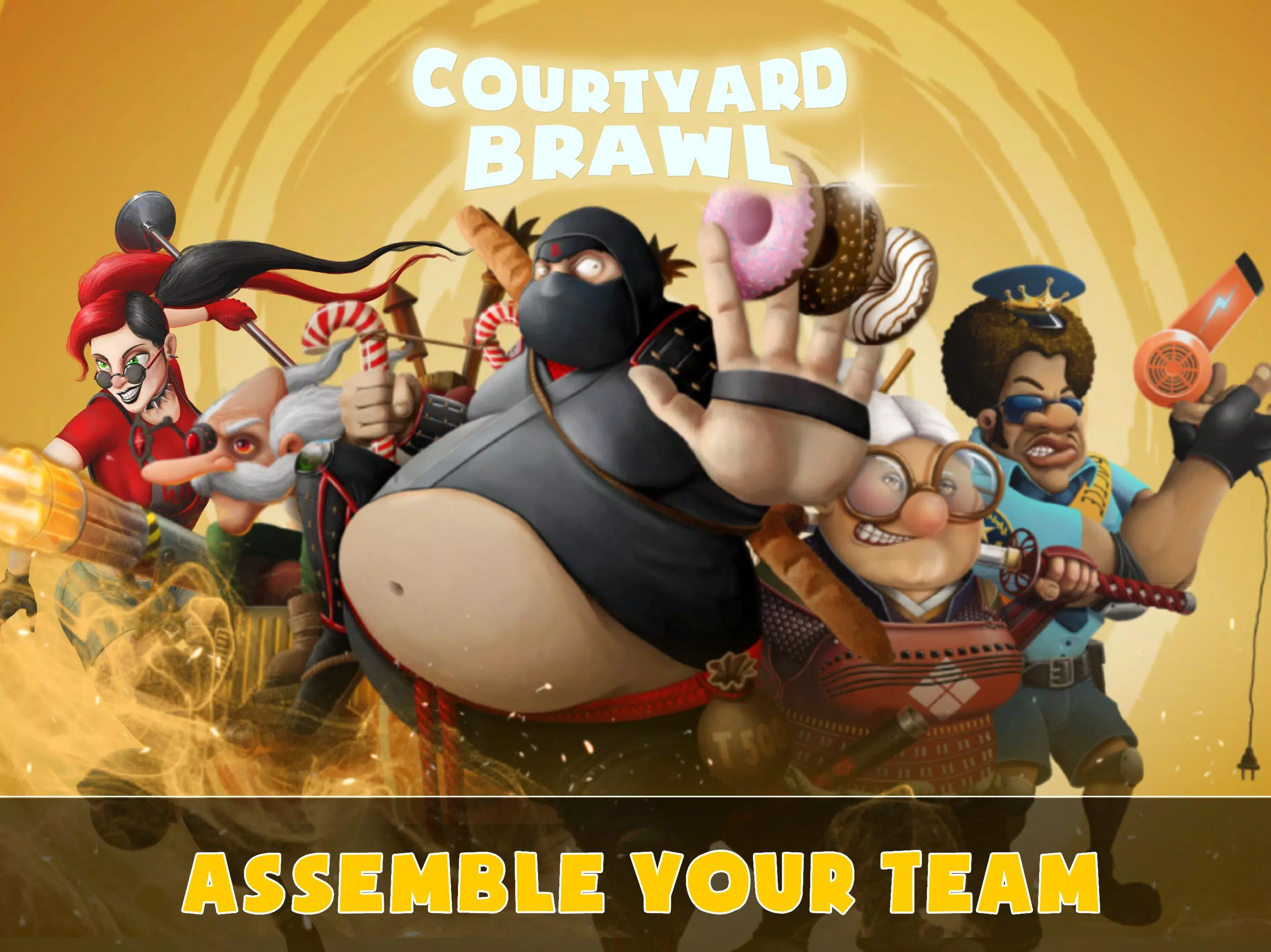 Courtyard Brawl Screenshots