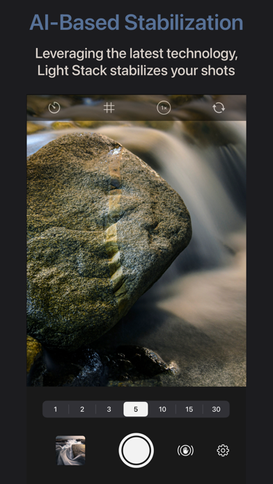 Light Stack Camera Screenshots