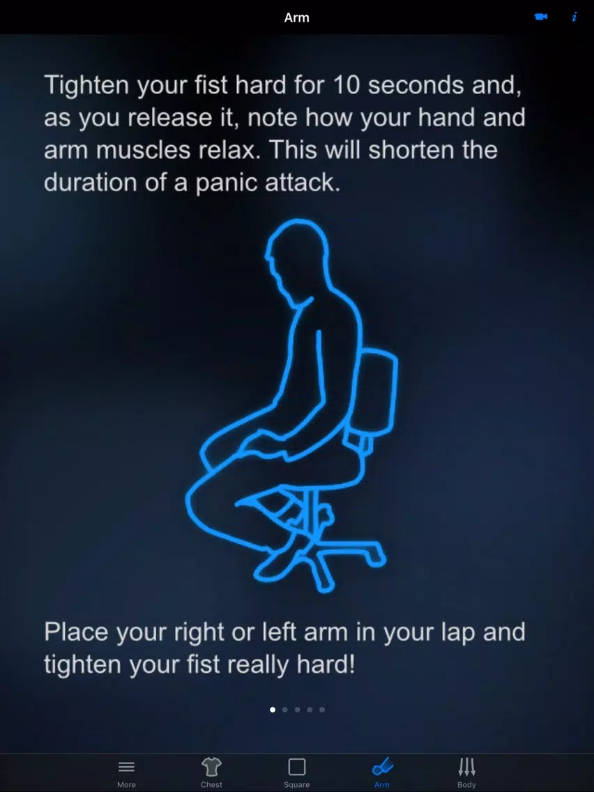 Panic Relief iPad Screenshots