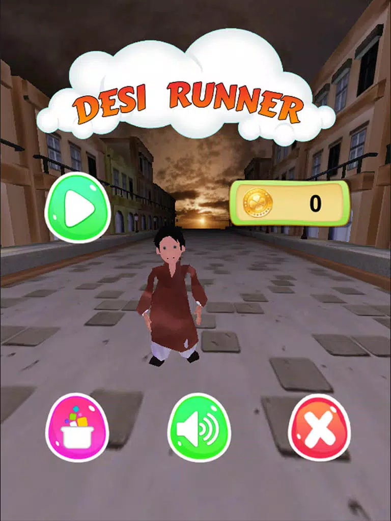 Desi Runner : Babloo Run iPad  Ekran Görüntüleri