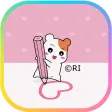 에비츄 카카오톡 테마 - 끄적끄적