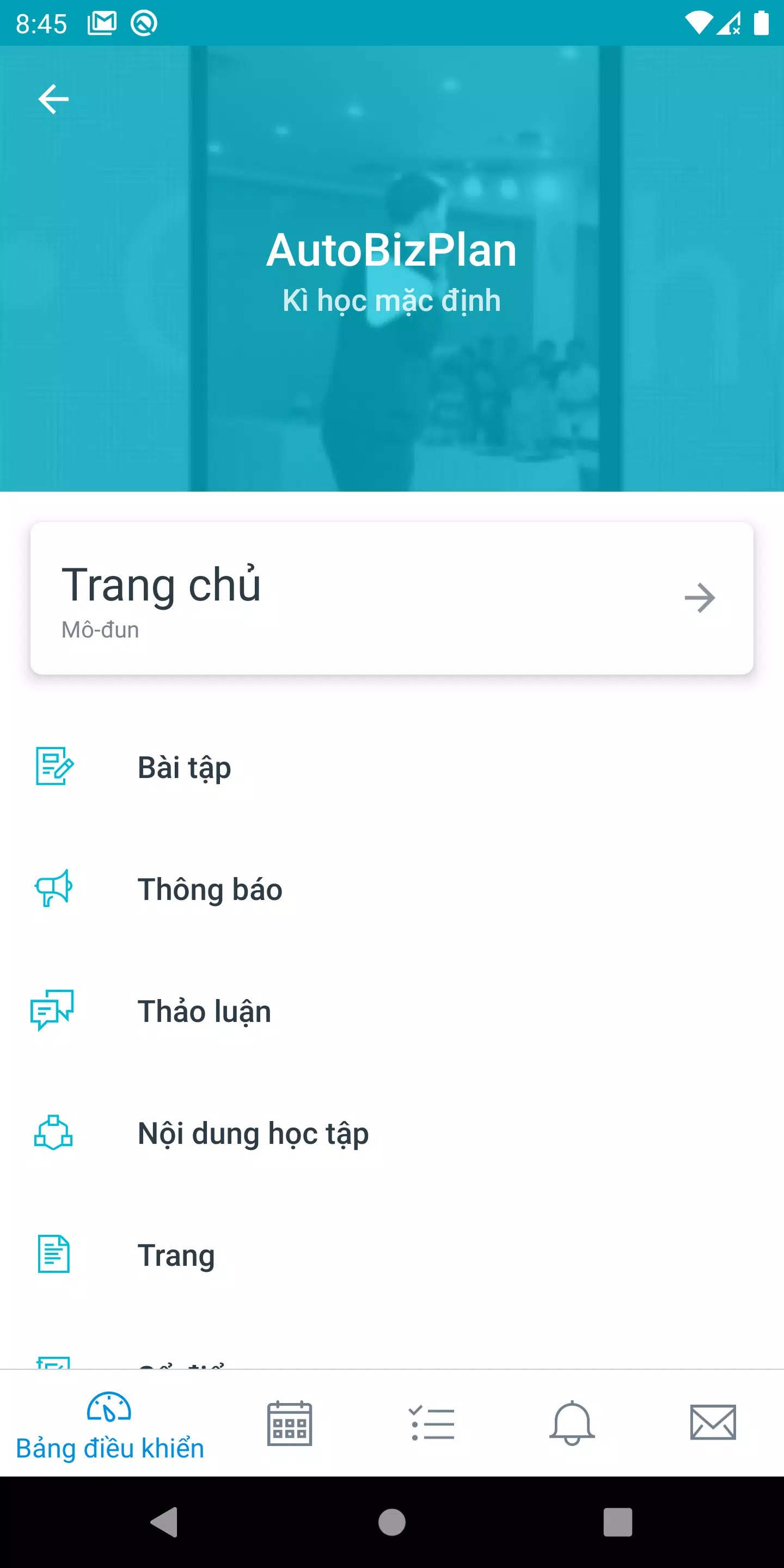 LMS Student Unifilaw Screenshots