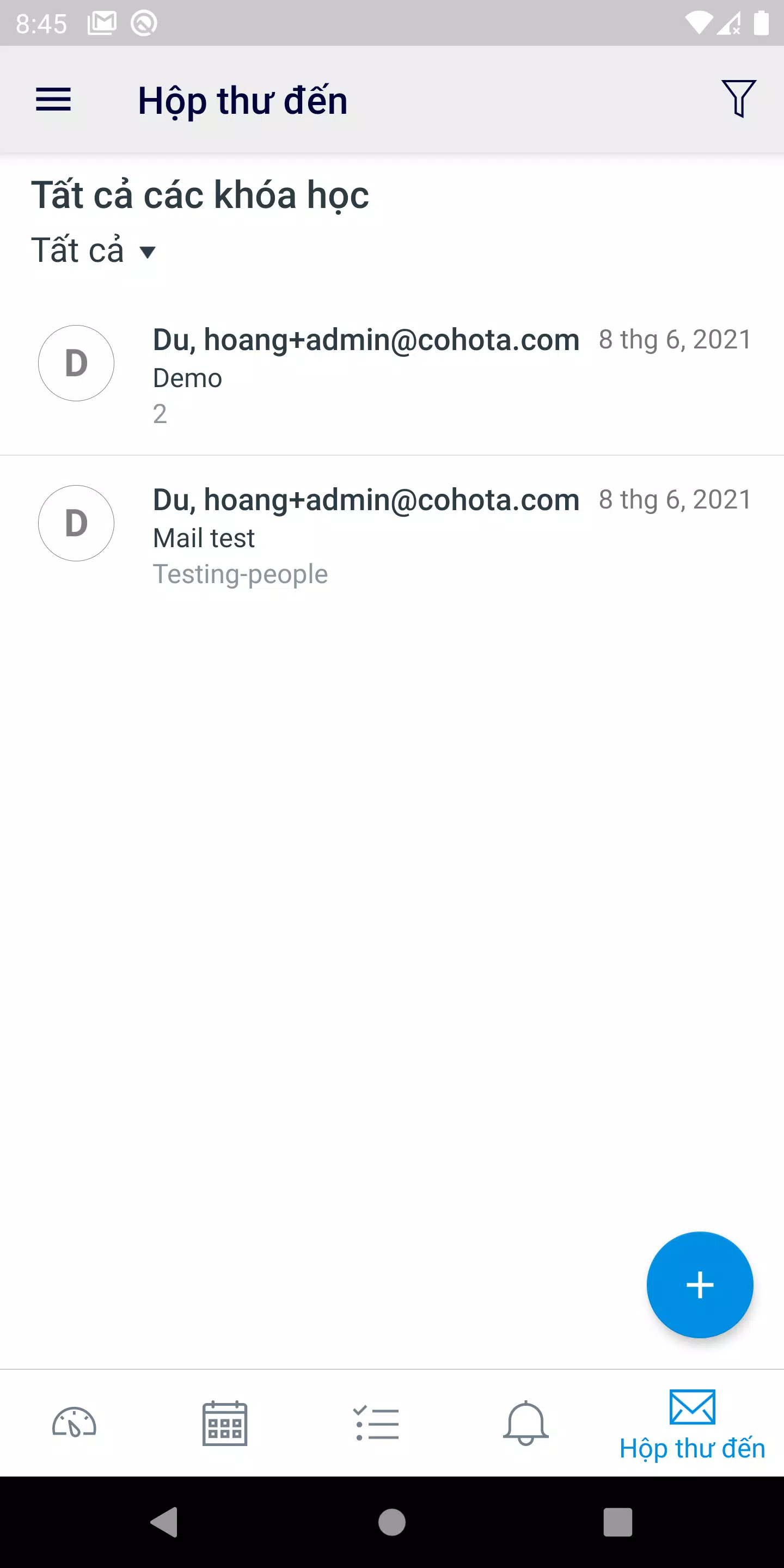 LMS Student Unifilaw Screenshots