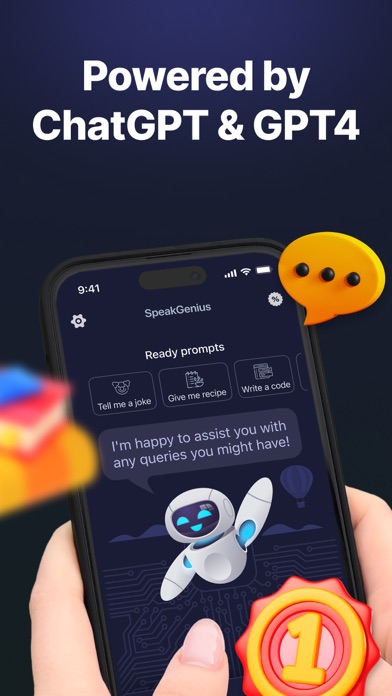 Screenshot di AI Chat Assistant • ChatAI Bot