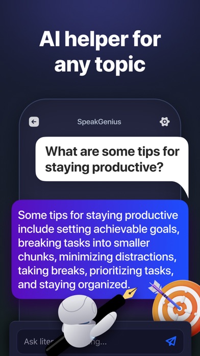 Screenshot di AI Chat Assistant • ChatAI Bot