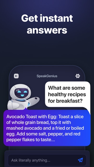 Screenshot di AI Chat Assistant • ChatAI Bot