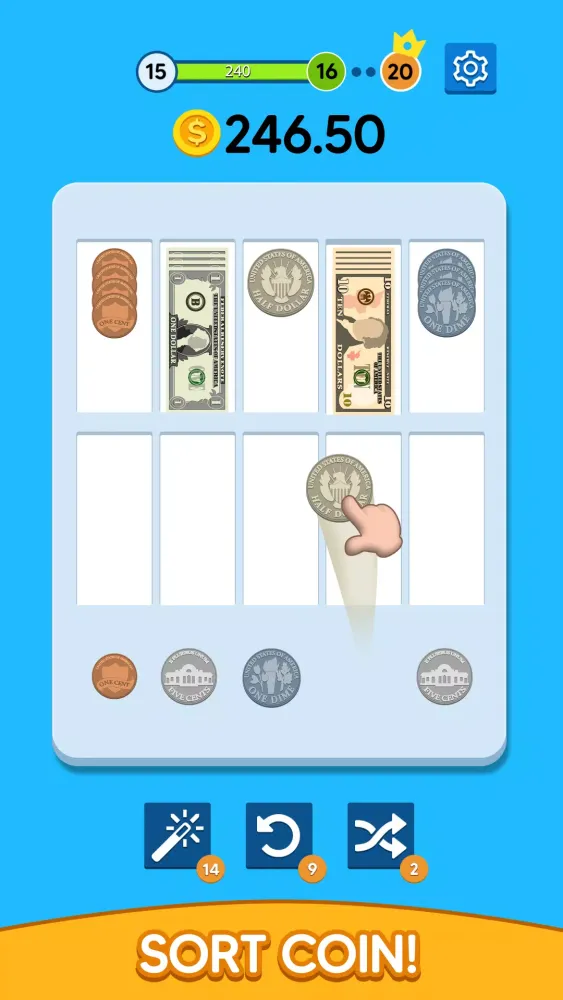 Coin Sort - Puzzle Game Screenshots