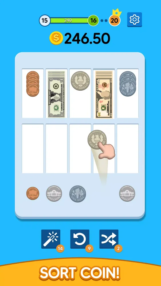 Coin Sort - Puzzle Game Screenshots