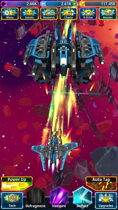 Screenshot di Idle Space Clicker