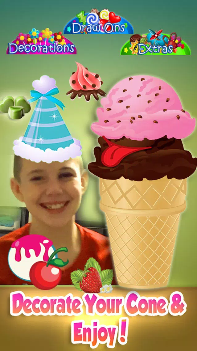 “Dominic's Sweets Shop: Play Near Me IceCream Frozen Cones & Outcast Desserts Maker Kids Game Screenshots