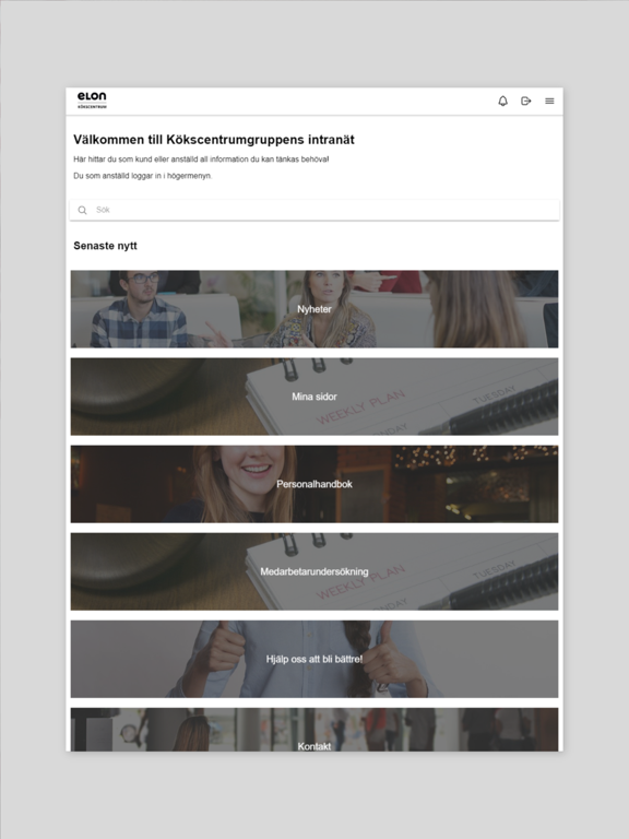 Kökscentrum iPad 应用截图