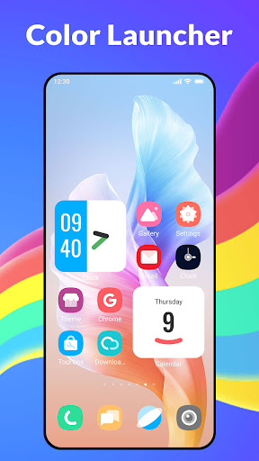 Color Launcher, cool themes Screenshots