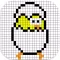 Pixel Coloring Cartoon Number