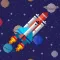 Coloring Book: Space in Pixels