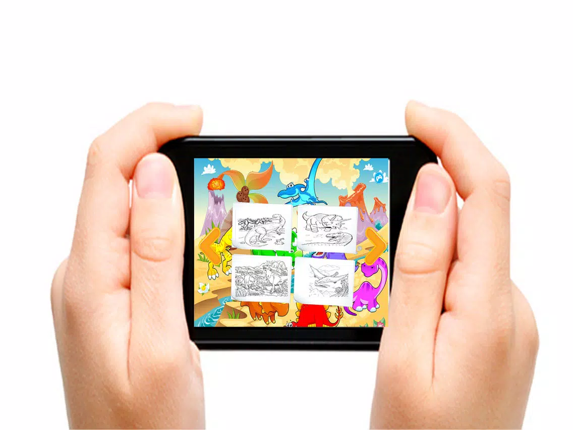 Dinosaur Coloring Book Pages For Kids Toddler Free iPad Screenshots