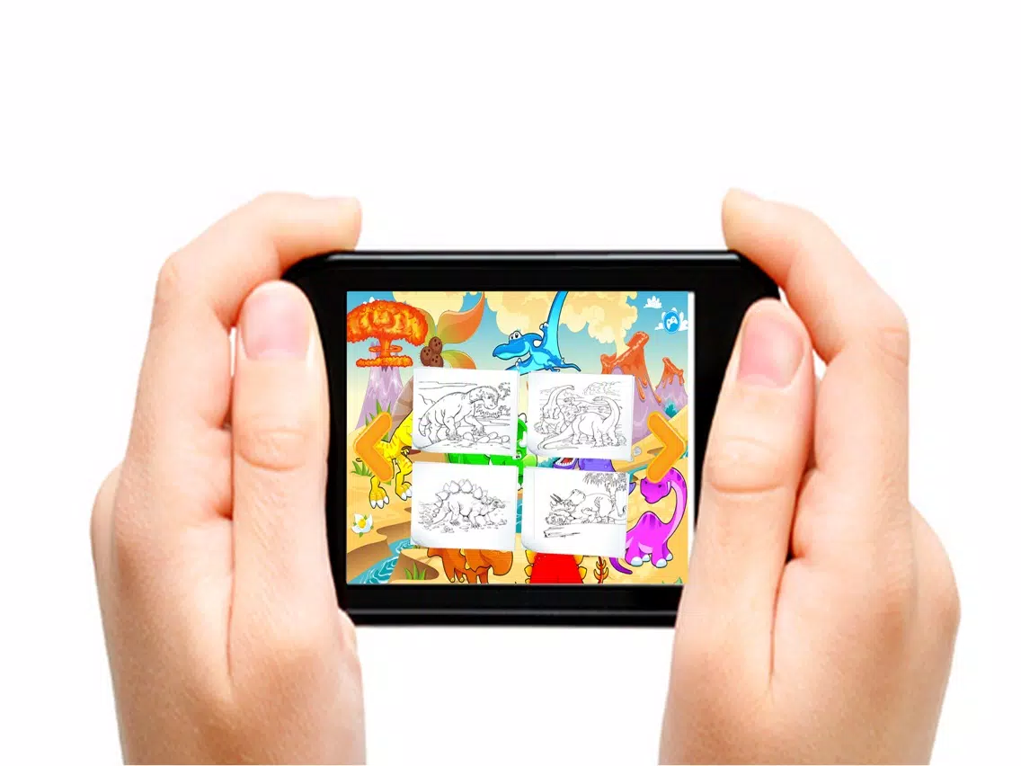 Dinosaur Coloring Book Pages For Kids Toddler Free iPad Screenshots