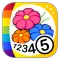 Color by Numbers - Flowers