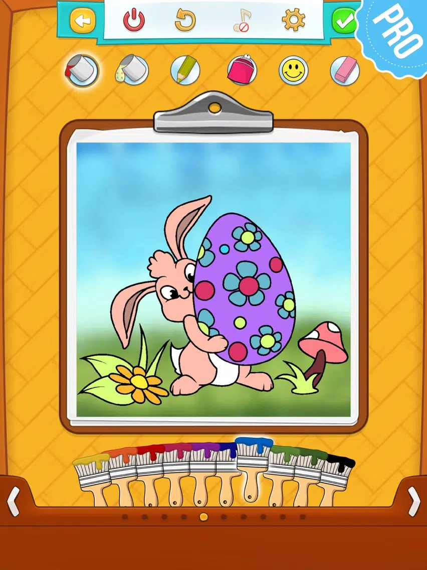 Easter Coloring Pages - Coloring Games for Boys and Girls PRO iPad Screenshots