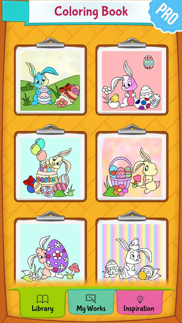Easter Coloring Pages - Coloring Games for Boys and Girls PRO Screenshots