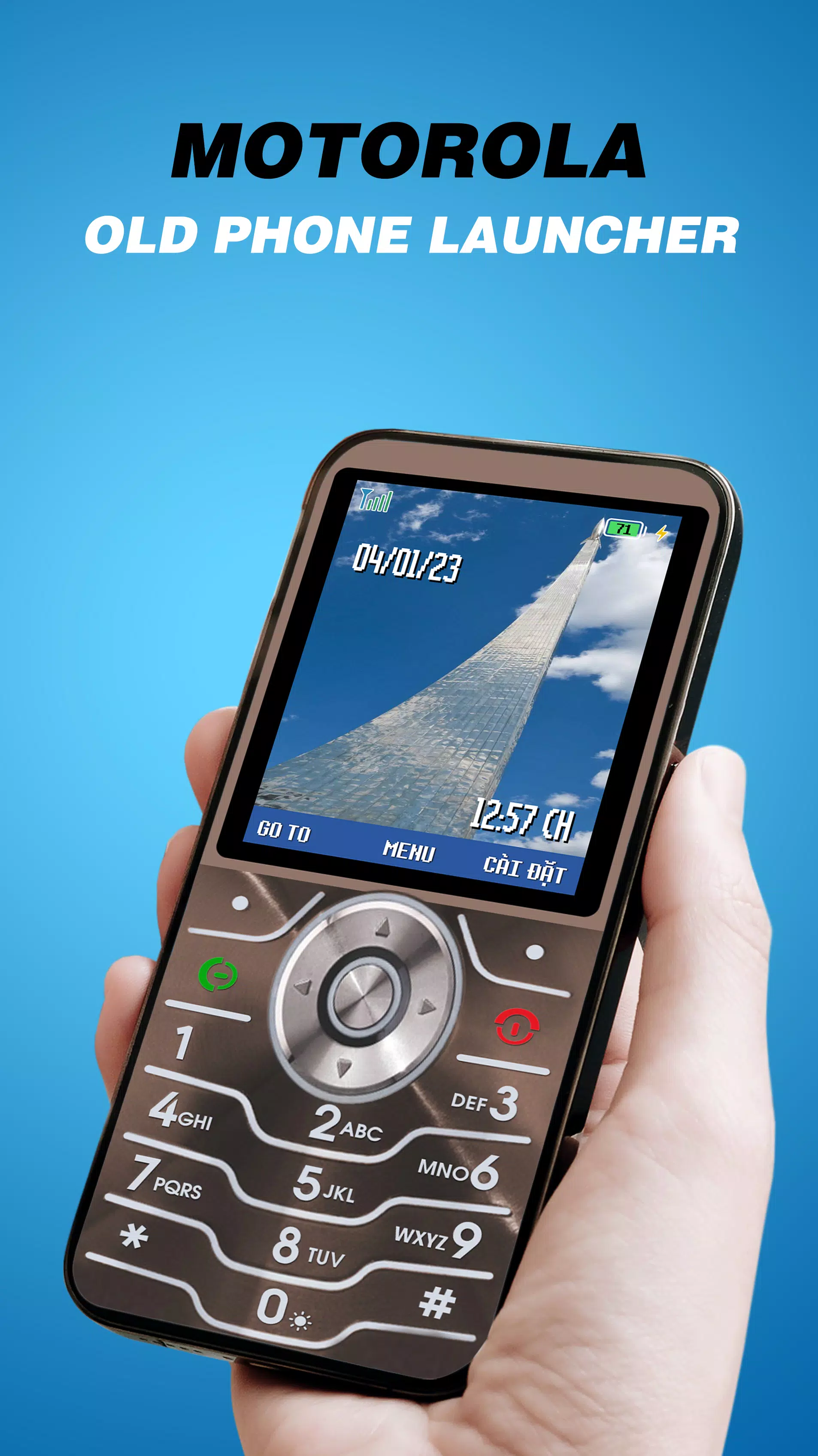 Motorola Phone Style Launcher Screenshots