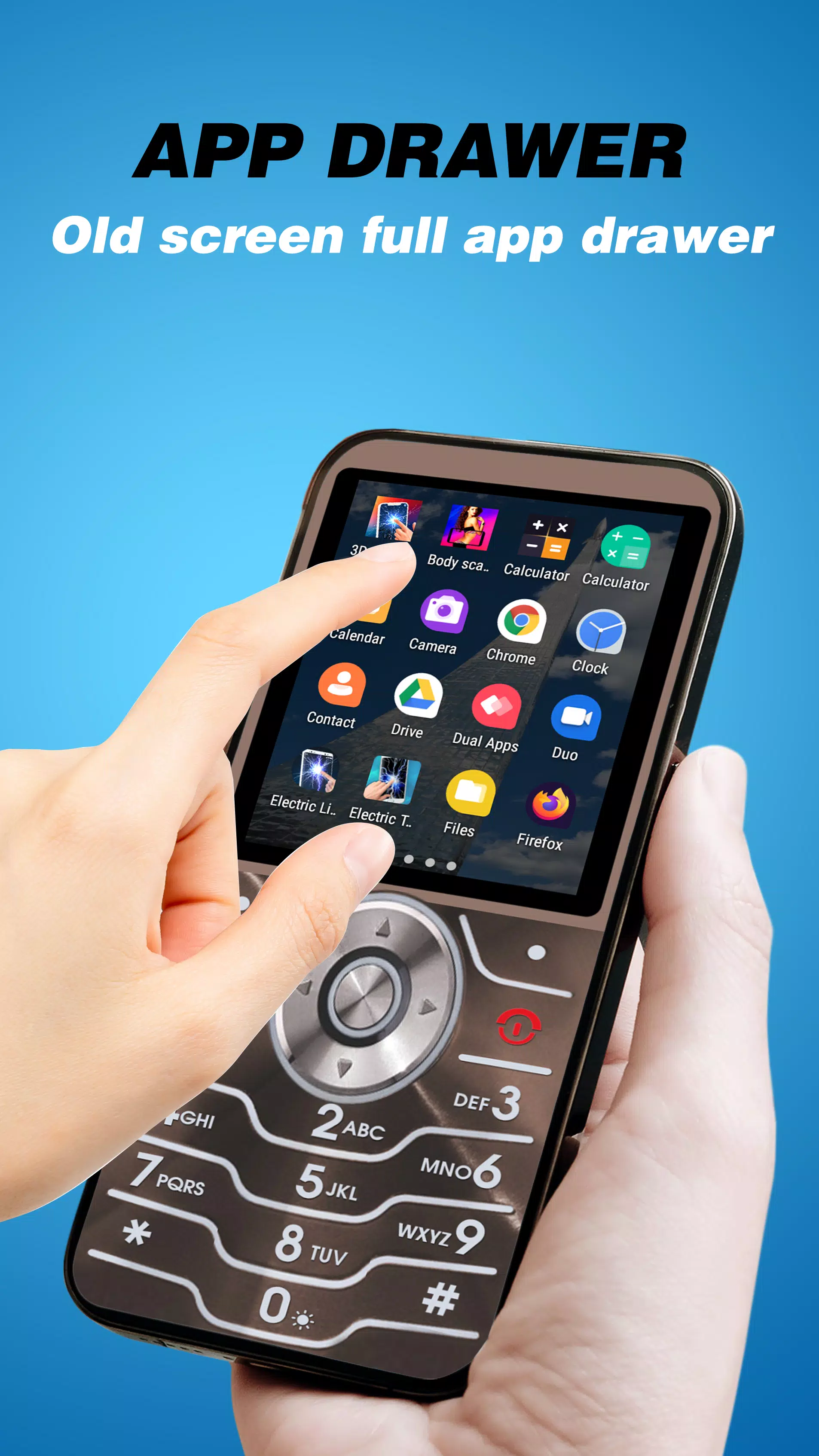 Motorola Phone Style Launcher Screenshots