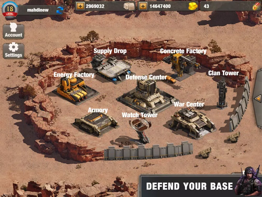 Commanders War: Modern Warfare iPad Screenshots