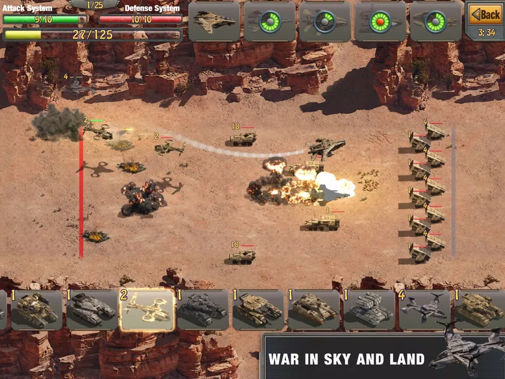 Commanders War: Modern Warfare iPad Screenshots