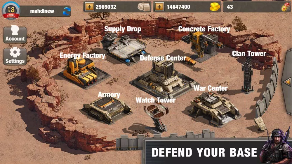 Commanders War: Modern Warfare Screenshots