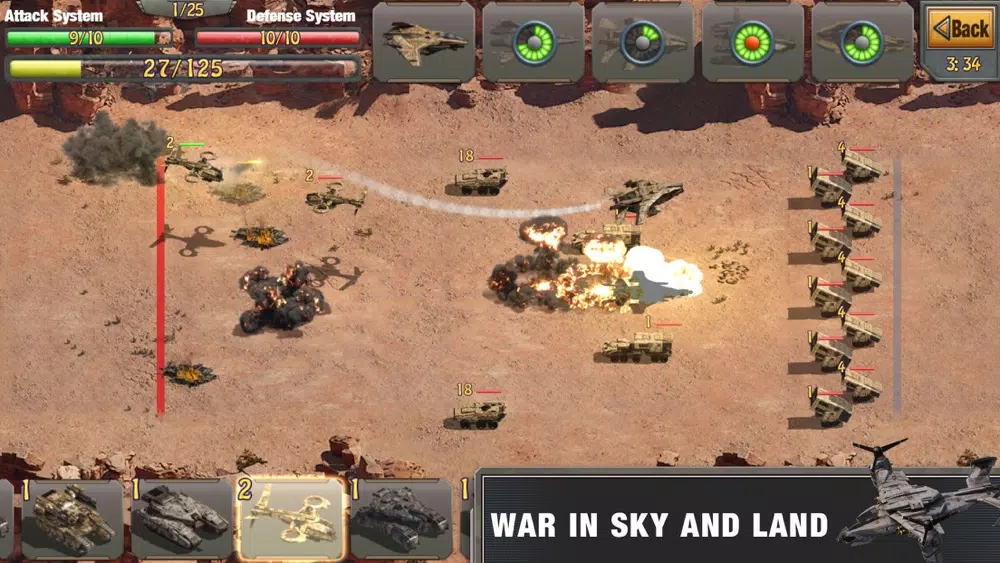 Commanders War: Modern Warfare Screenshots