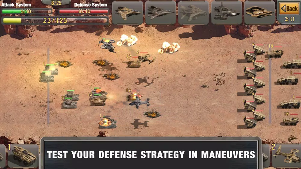Commanders War: Modern Warfare Screenshots