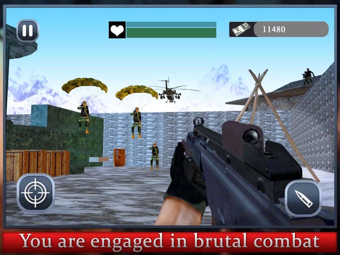 Commando Army Base Mission iPad Screenshots