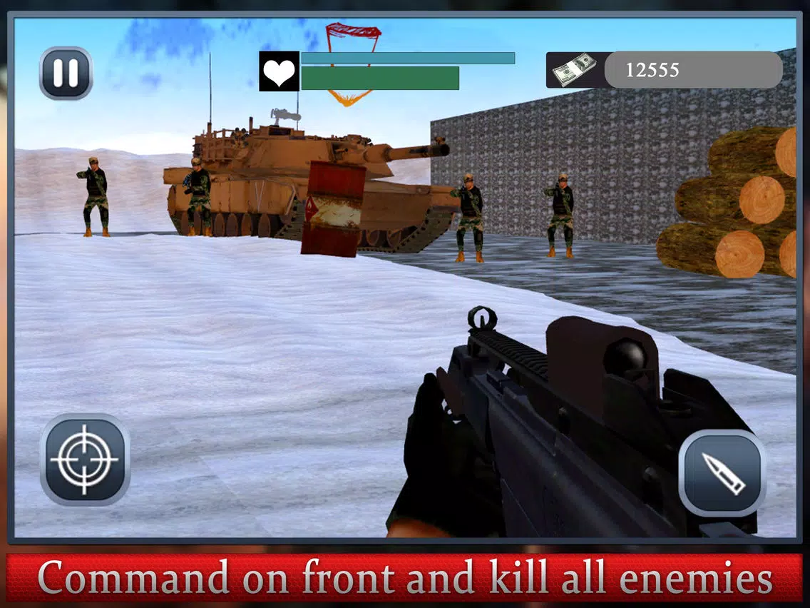 Commando Army Base Mission iPad Screenshots