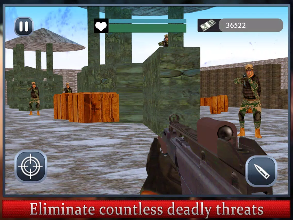 Commando Army Base Mission iPad Screenshots