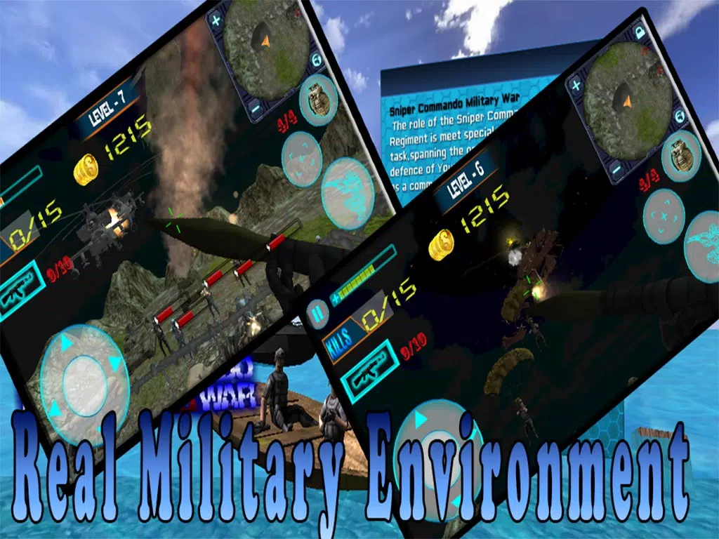 Скриншоты Sniper Commando Military War iPad 