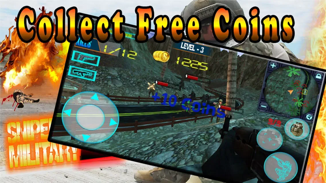 Sniper Commando Military War 스크린샷