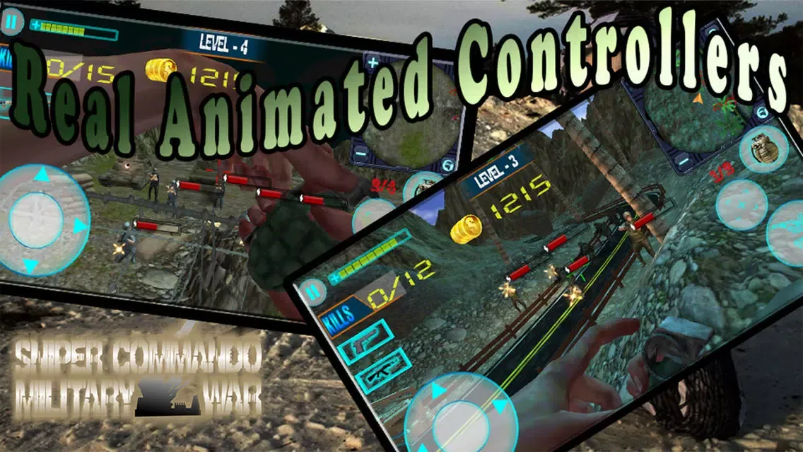 Sniper Commando Military War 스크린샷