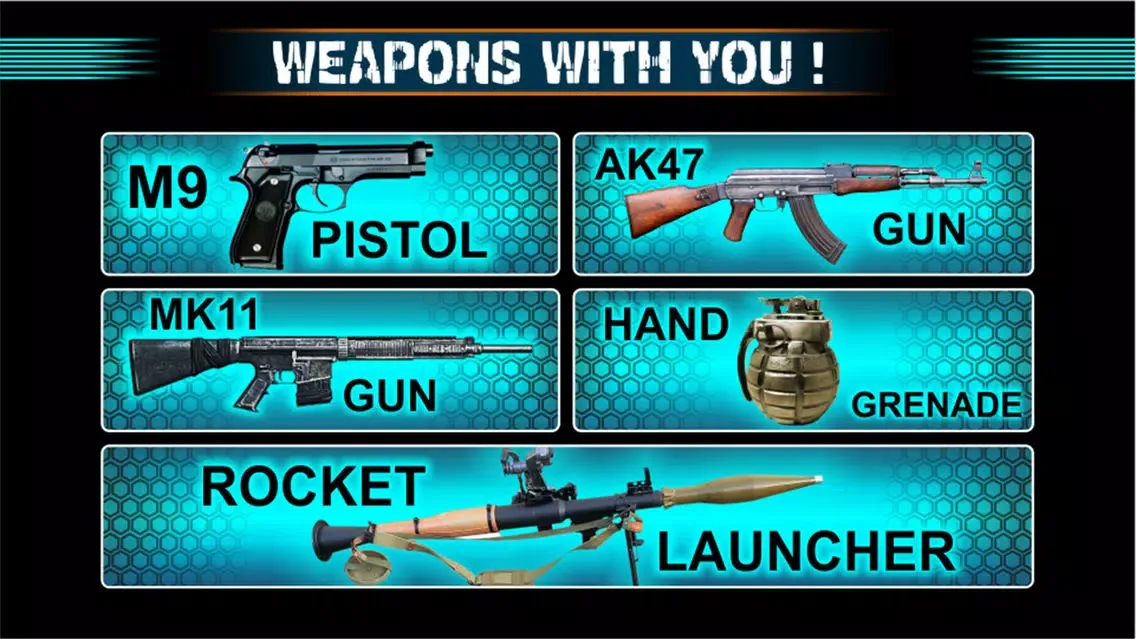 Sniper Commando Military War 스크린샷