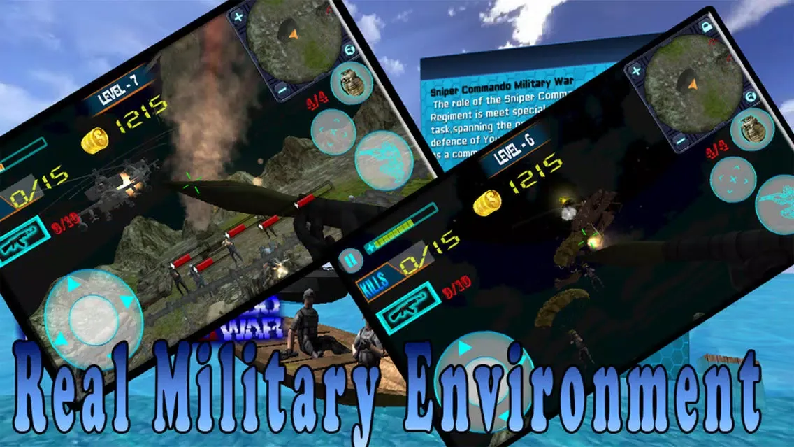 Sniper Commando Military War 스크린샷
