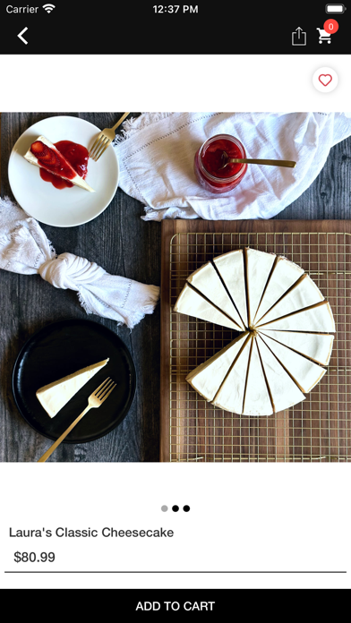 Laura's Cheesecake应用截图