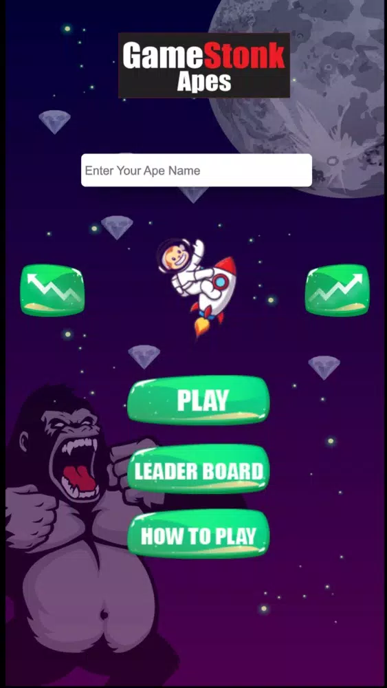 Capturas de tela do GameStonk Apes