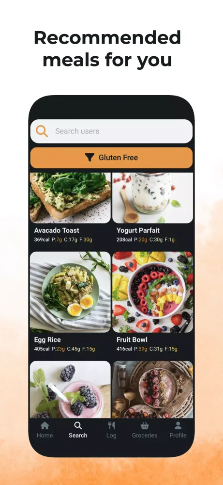 MacroFanatic: Calorie Counter Screenshots