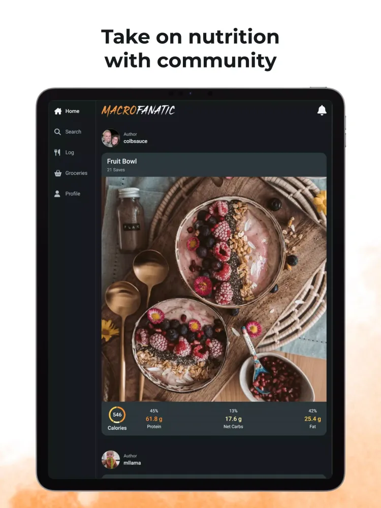 MacroFanatic: Calorie Counter Screenshots