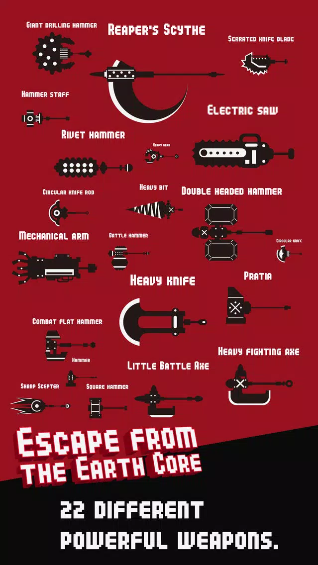 Captures d'écran de Escape from the earth core