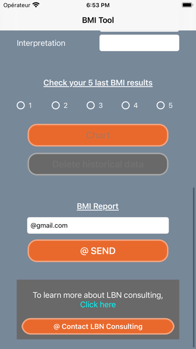 LBN IMC App Screenshots