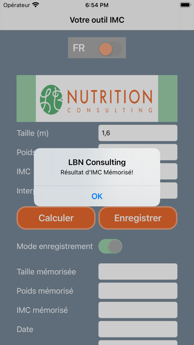LBN IMC App Screenshots